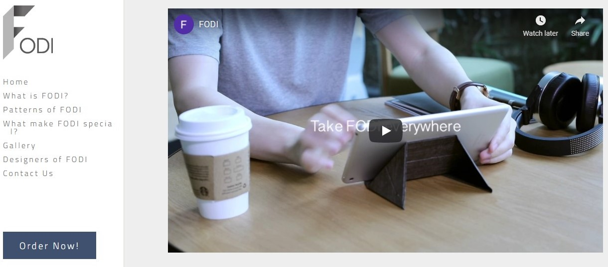 Personalized Parallax Page Personalized Parallax Page